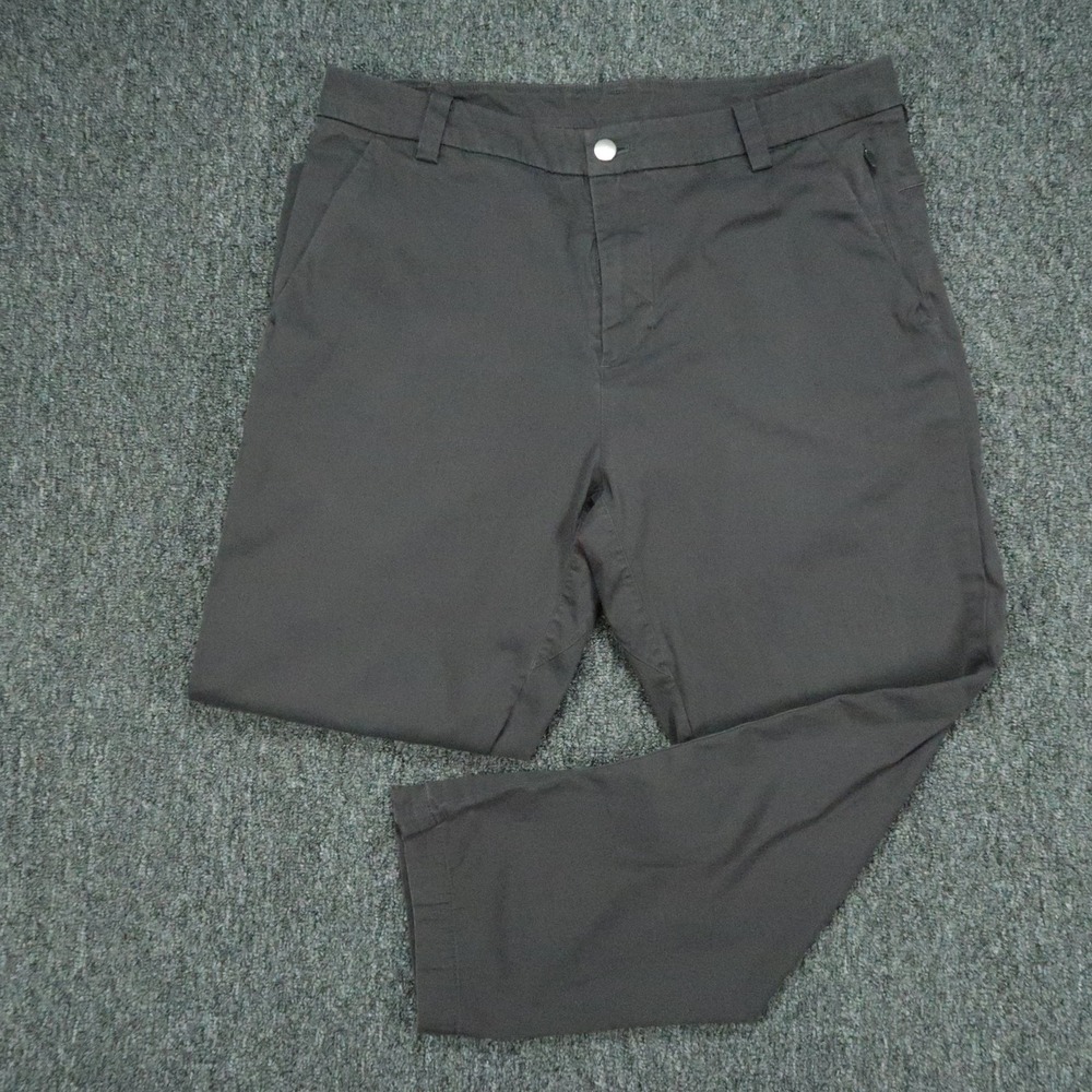 Lululemon Pants Mens 32x25 Gray Commission Classic Swift Cotton Trouser